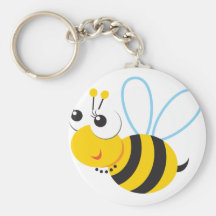 Abeille de Betty d'animaux d'ABC Porte-clefs