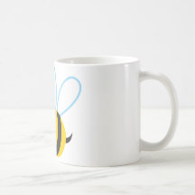 Abeille de Betty d'animaux d'ABC Tasse À Café