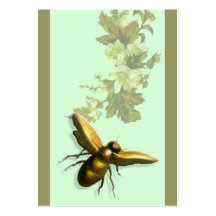 Abeille de miel modèle de carte de visite