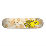 Abeille de poulpe planches à roulettes customisées