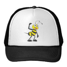 Abeille faite sur commande dans "ici venu" le gest casquettes