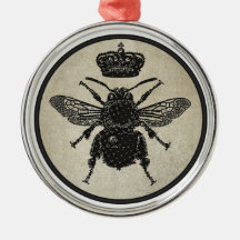 Abeille impériale décoration pour sapin de noël