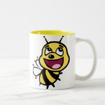 Abeille impressionnante tasse à café