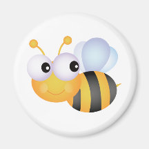 Abeille mignonne aimant
