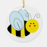 Abeille mignonne décorations de noël