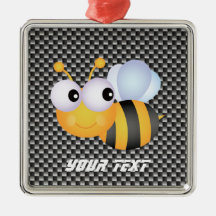 Abeille mignonne ; Lisse Ornement