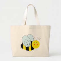 Abeille mignonne sac en toile