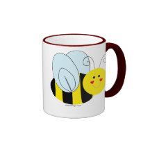 Abeille mignonne tasses
