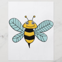 Abeille Prospectus Avec Motif