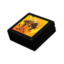 Abeille sur une fleur coffrets cadeaux