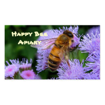 Abeilles à vendre modèle de carte de visite