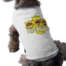 Abeilles fraîches vêtement pour chien