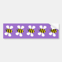 Abeilles jaunes autocollants pour voiture