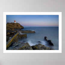 Aberdour par le paysage marin de rivage affiches