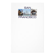 ABH San Francisco Motifs Pour Papier À Lettre