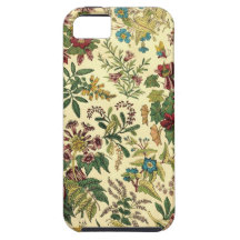 Abondance florale démodée étui iPhone 5
