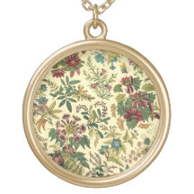 Abondance florale démodée pendentifs