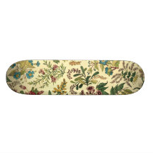 Abondance florale démodée skateboards