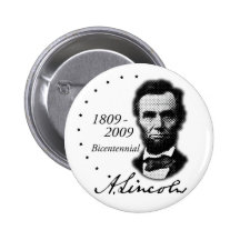Abraham Lincoln (Abe) bicentenaire Badge