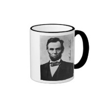 ABRAHAM LINCOLN MUGS À CAFÉ