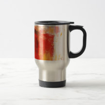 Abrégé sur créatif rouge tasse