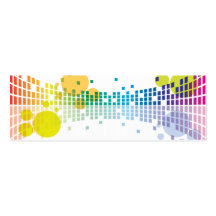 abrégé sur les ondes sonores II d'arc-en-ciel Cartes De Visite Personnelles