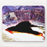 Abrégé sur mine de mine de lavande tapis de souris