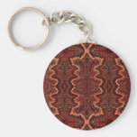 Abrégé sur orange mosaïque de macaronis porte-clefs