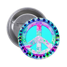 Abrégé sur psychédélique signe de paix badges