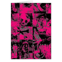 Abrégé sur rose Emo Carte De Vœux