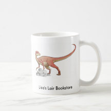 Abrictosaurus - promo jurassique de librairie de d tasse à café