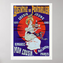 Absinthe de Pontarlier Posters