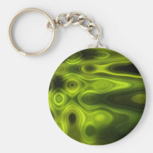 Abstraction verte porte-clefs