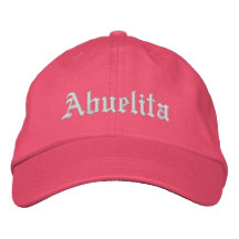 Abuelita Casquette De Baseball Brodée