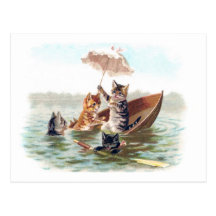 Accident de canotage cartes postales