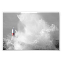 Accident de vague de Portland Bill Photo D’art