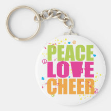 Acclamation Keychain d'amour de paix Porte-clef