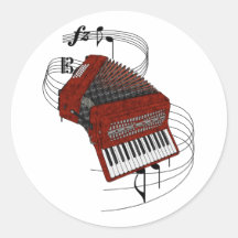 Accordéon Adhésif Rond
