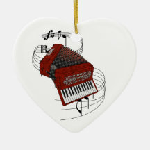 Accordéon Ornement De Noël