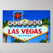 Accueil à la copie/à affiche de signe de Las Vegas