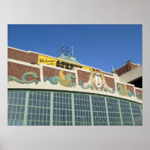 Accueil au parc NJ - convention hall d'Asbury Affiches