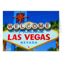 Accueil au signe de Las Vegas Cartes