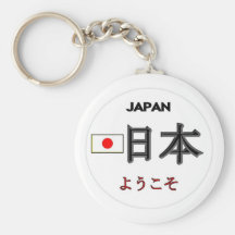 Accueil vers le Japon Porte-clé