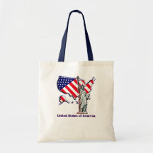 Accueil vers les Etats-Unis Sac En Toile