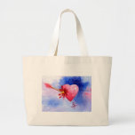 Aceo Piercing de coeur Sacs En Toile