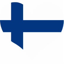 Achetez le drapeau de la Finlande Découpages En Acrylique