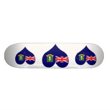 Achetez le drapeau des Îles Vierges britanniques Plateau De Skate