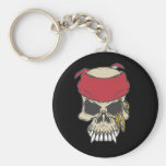 Achetez les keychains en vrac de crâne de pirate porte-clés