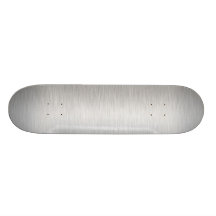 Acier inoxydable en aluminium balayé texturisé planches à roulettes customisées