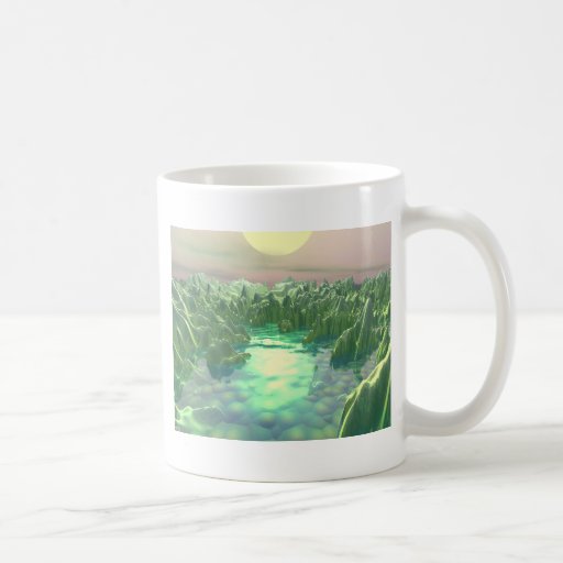 Acres vertes mug à café